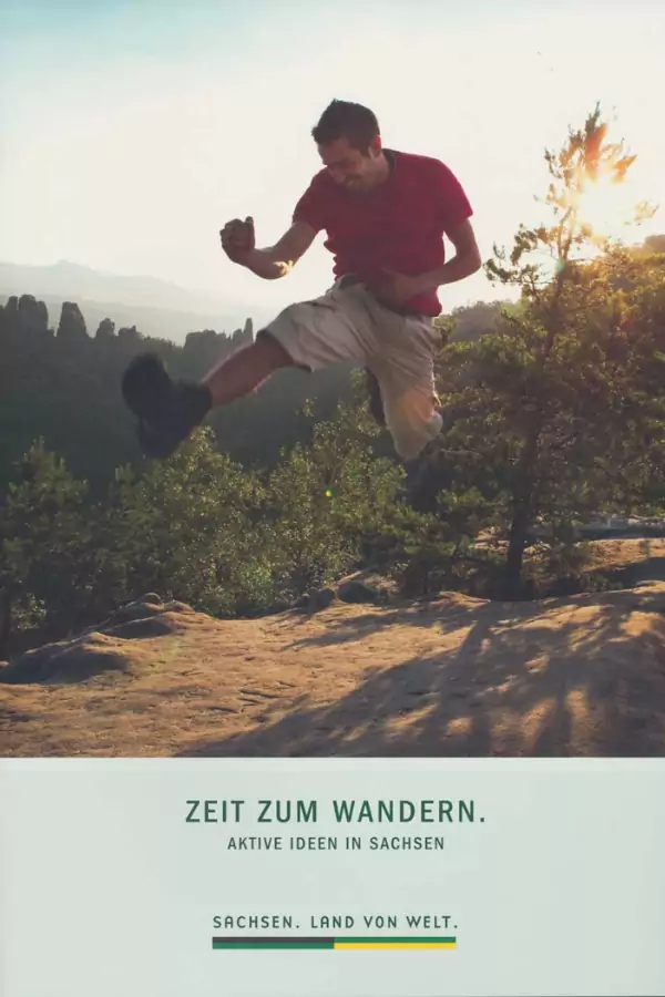 Land Sachsen - Zeit zum Wandern